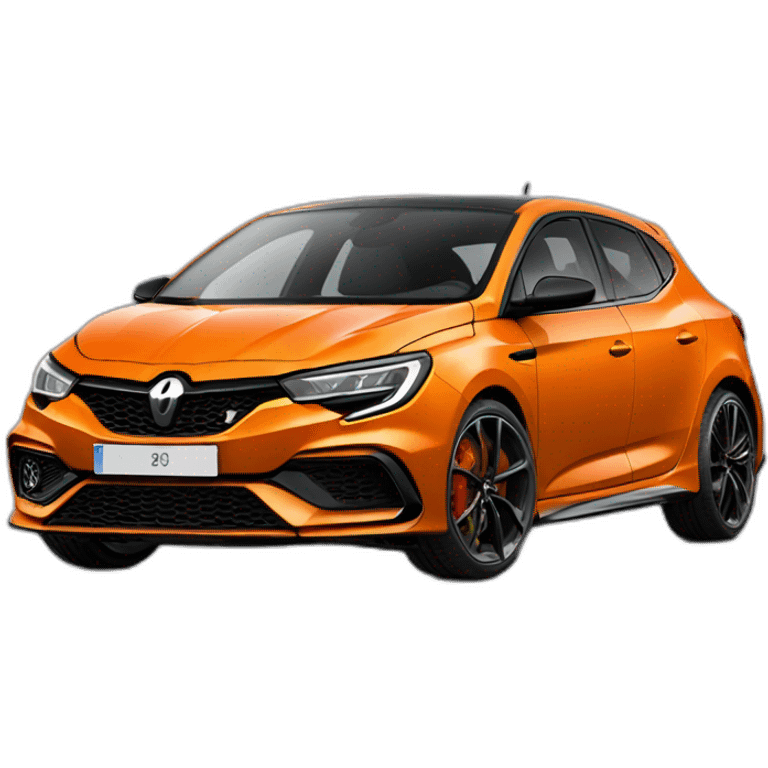 Megane rs 2018 orange emoji