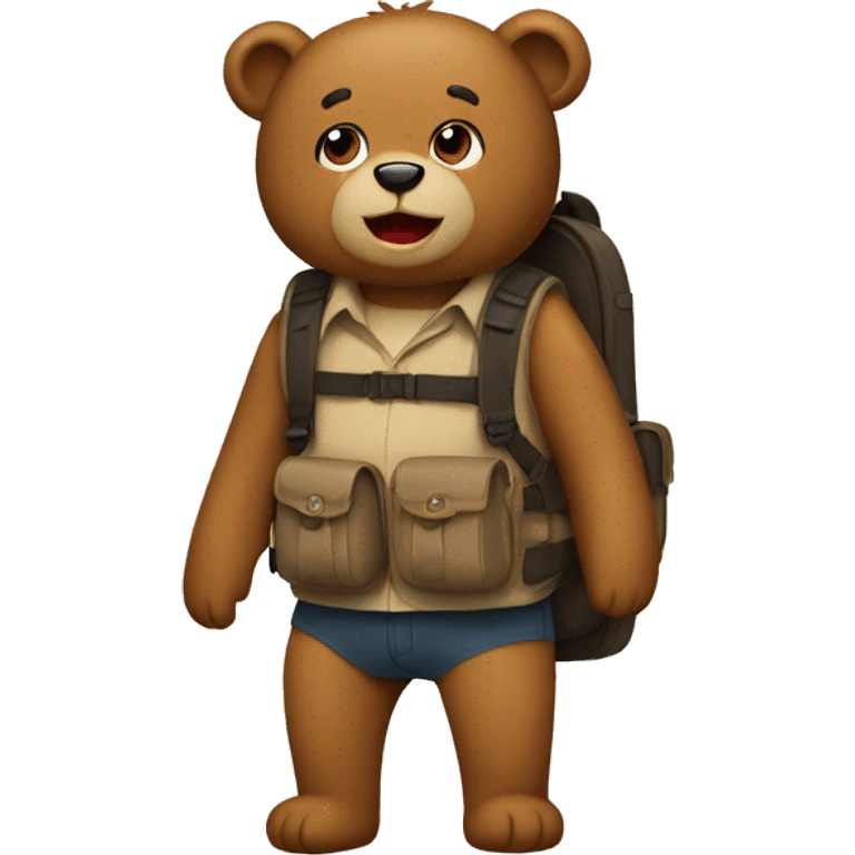 Teddyrucksack  emoji