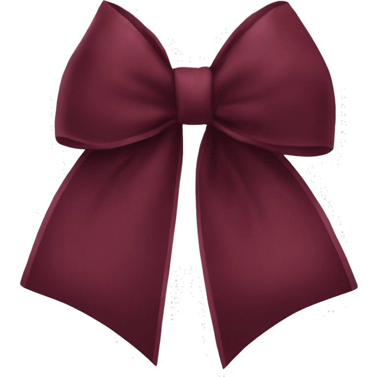 wine red bow emoji