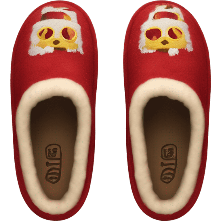 UGG’s Tasman slippers red  emoji