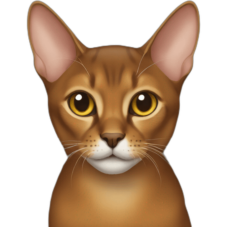 abyssinian cat emoji