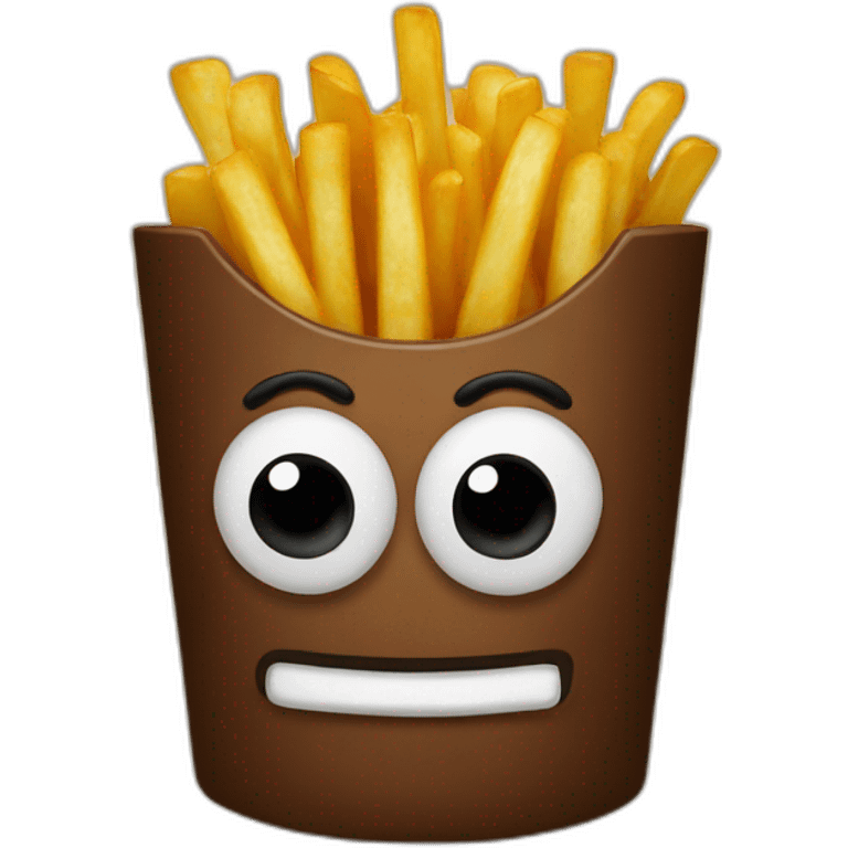 turd frenchfries emoji