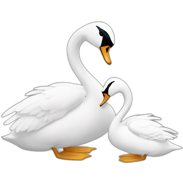 Swan et Neo emoji