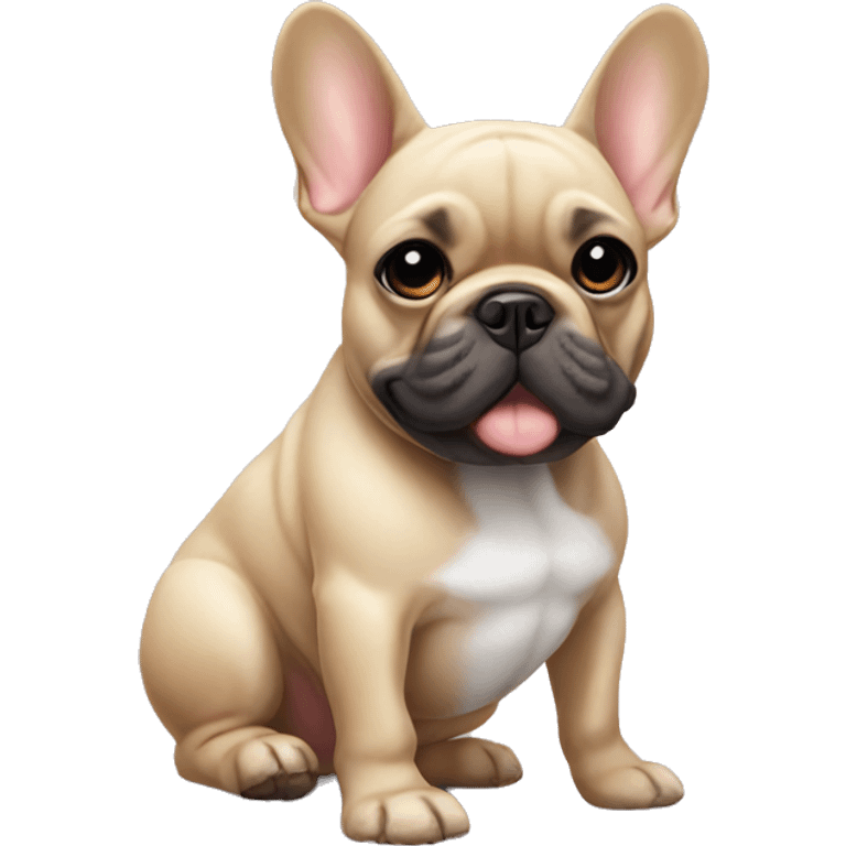 French bulldog emoji