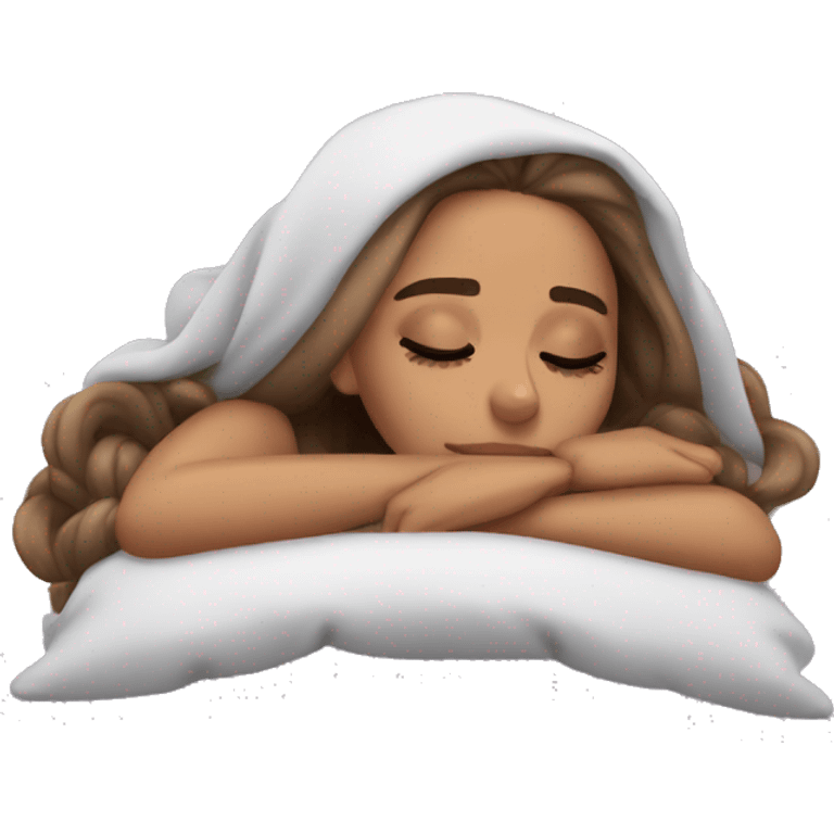 Ariana Grande sleeping emoji