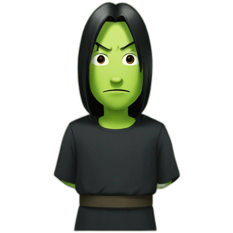 Itachi with shrek emoji