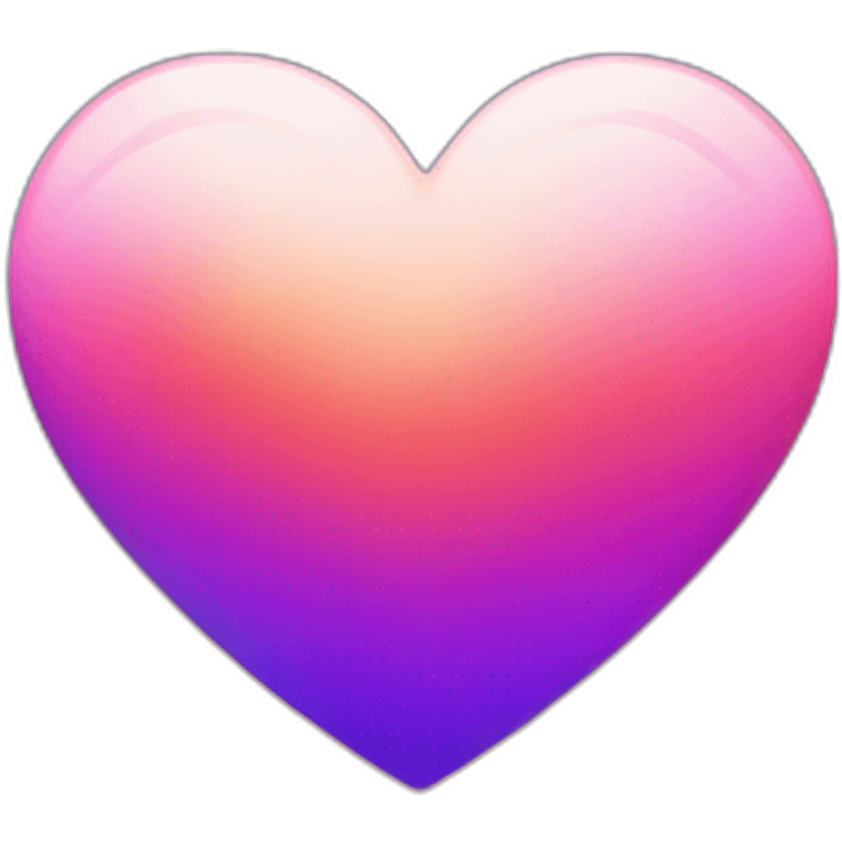 heart with colorful gradient emoji