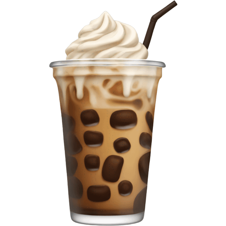 Iced coffee  emoji