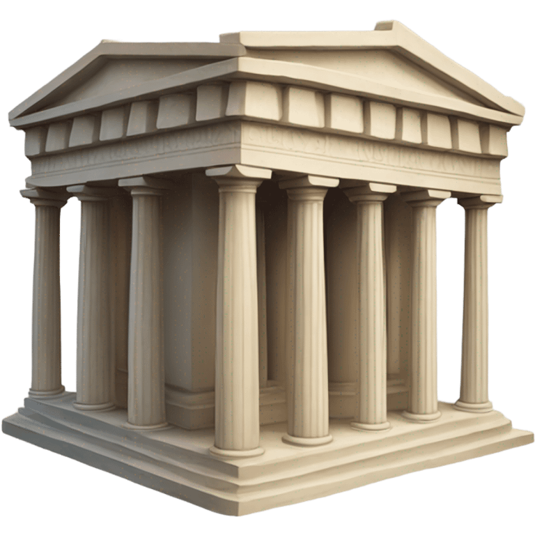 greek temple emoji