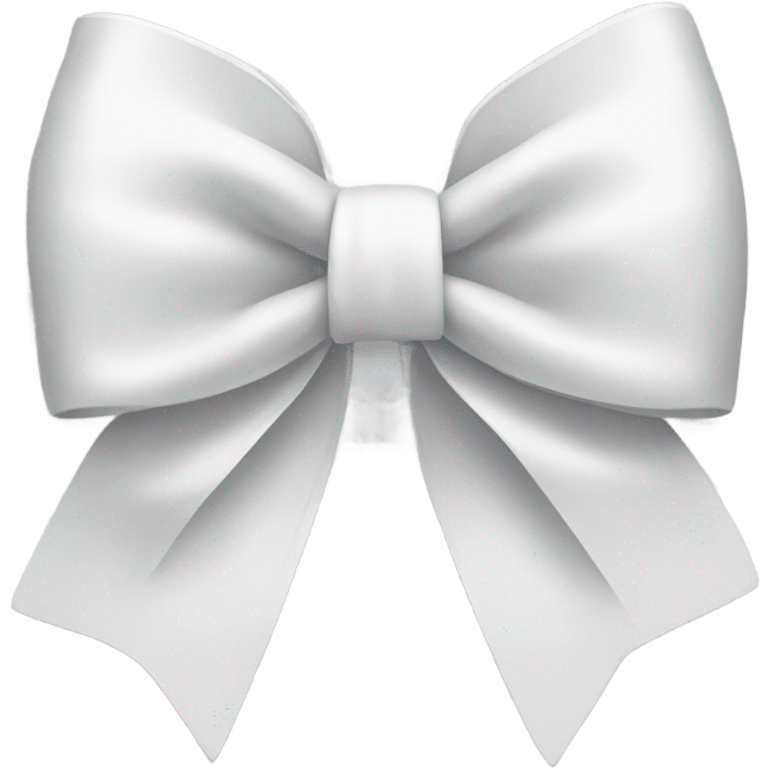 white bow emoji