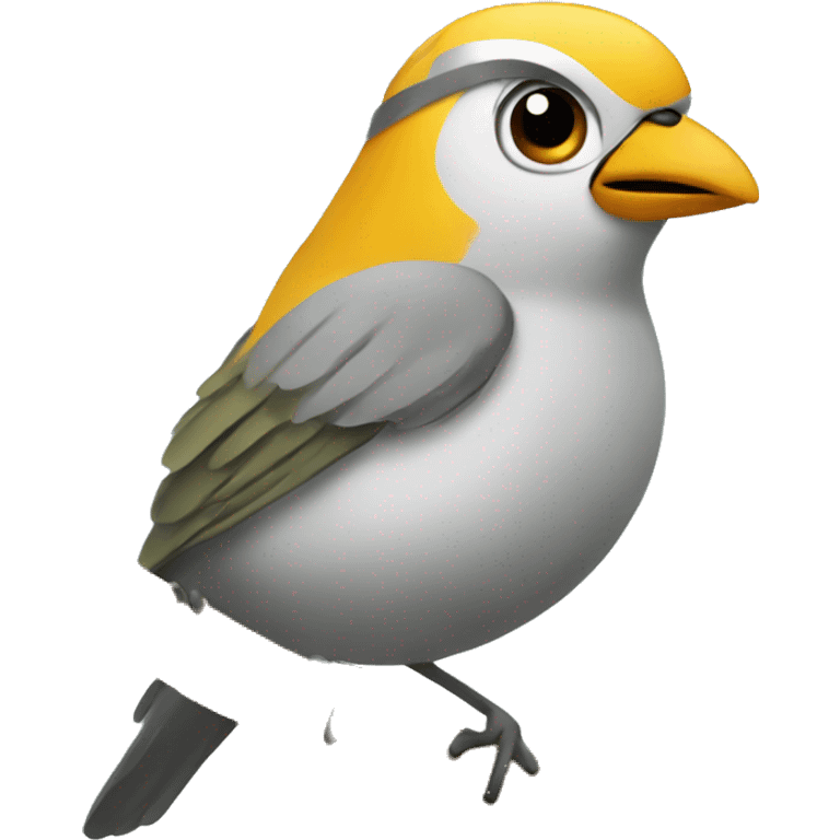 verdin bird cartoon emoji