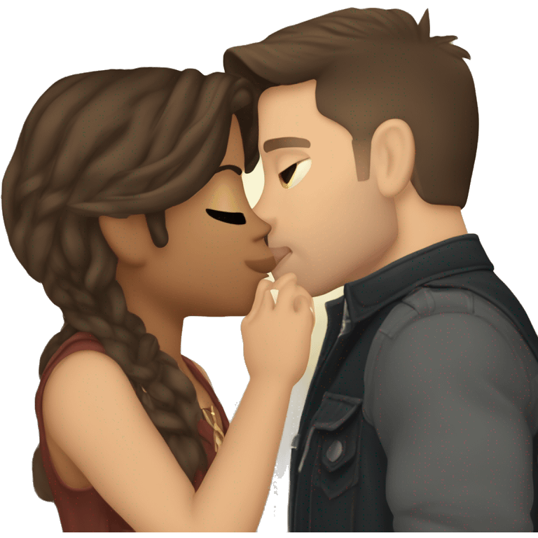 dean winchester kissing castile emoji