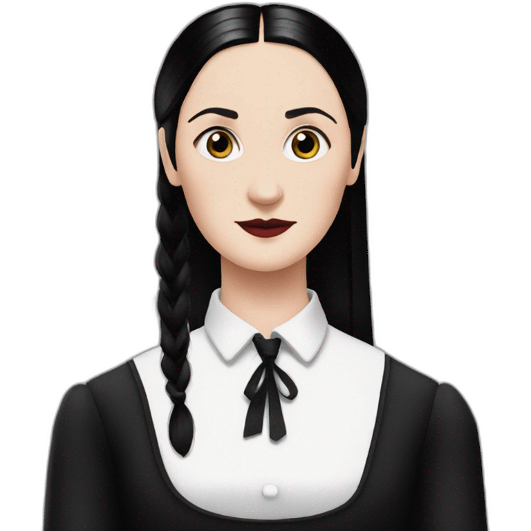 Wednesday Addams emoji