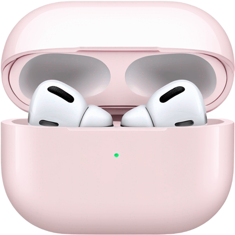 light pink airpods pro emoji