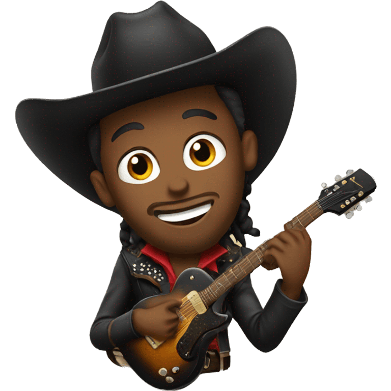 cowboy rockstar emoji