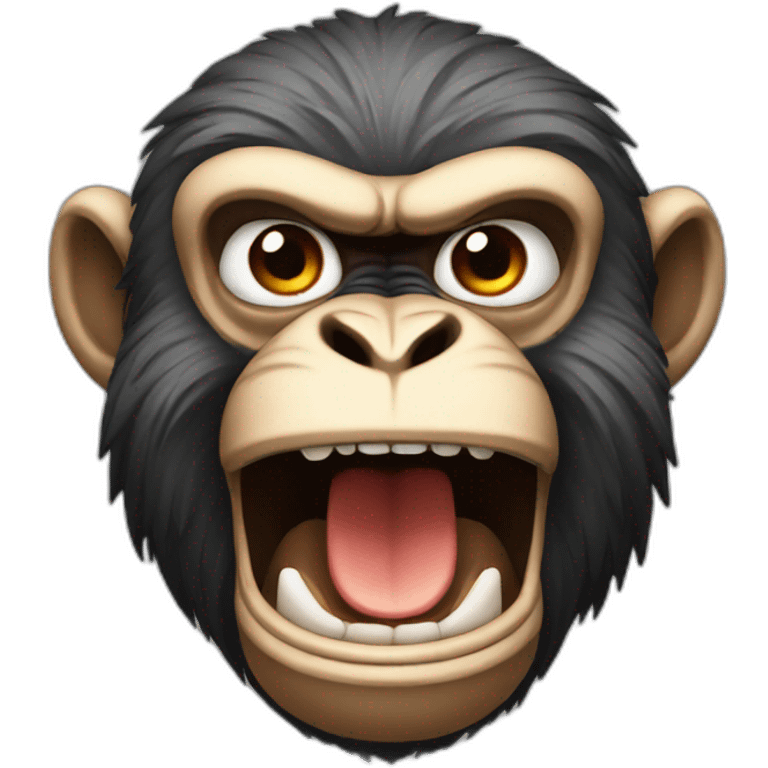 Angry Monkey emoji