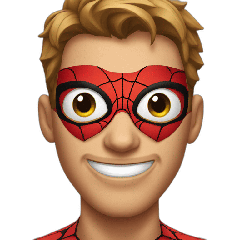 SPIDERMAN face emoji