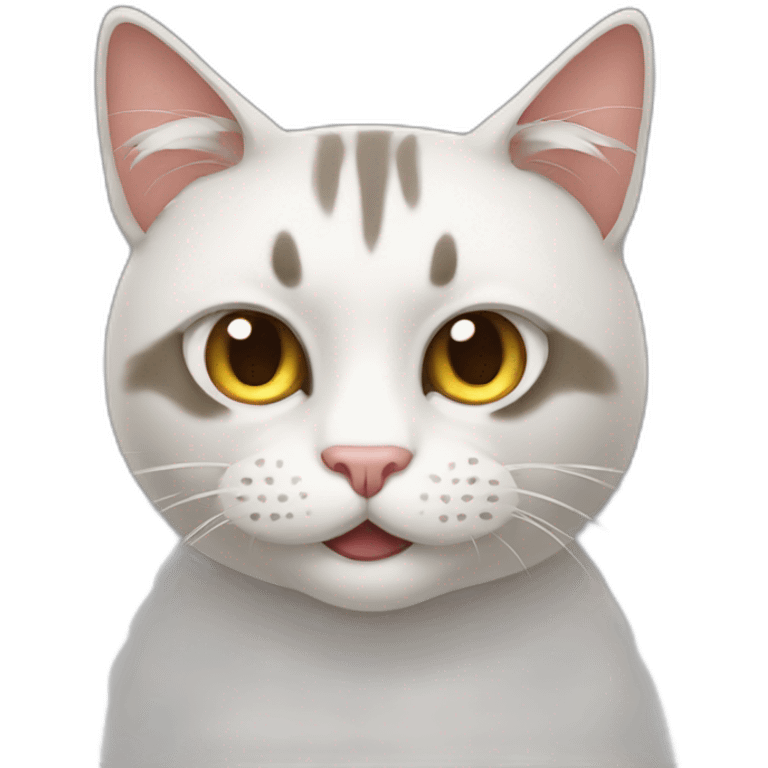 An angr cat emoji