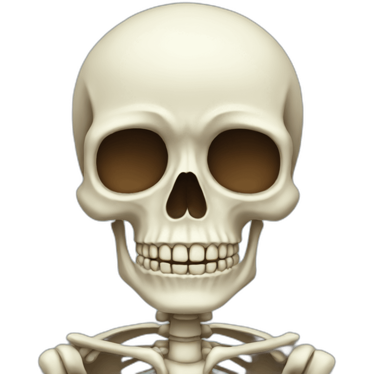 skeleton emoji