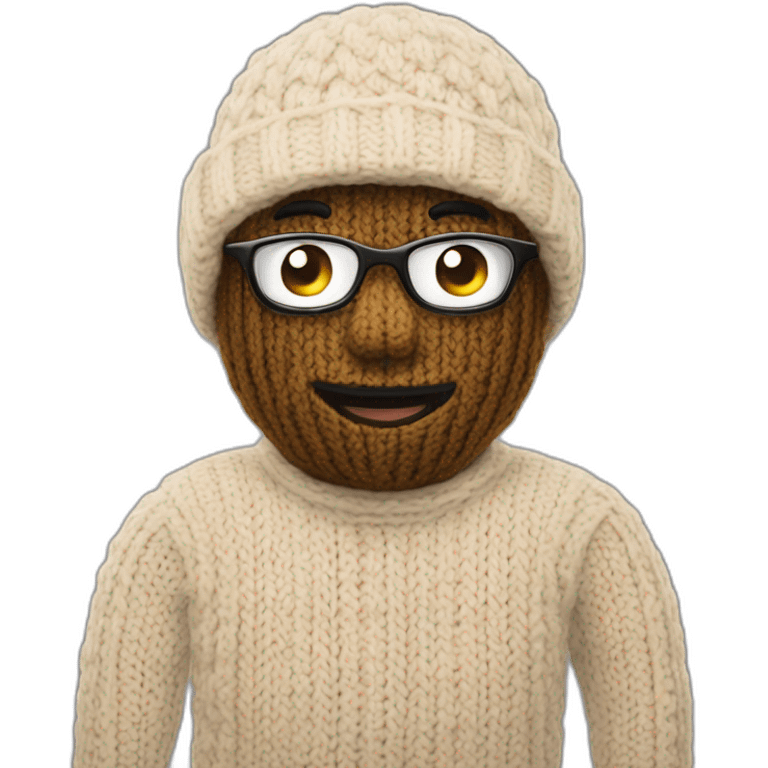 Knitted stories emoji