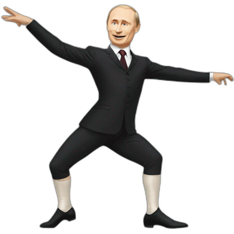 Putin ballet dancing emoji