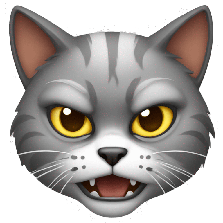 Angry cat emoji