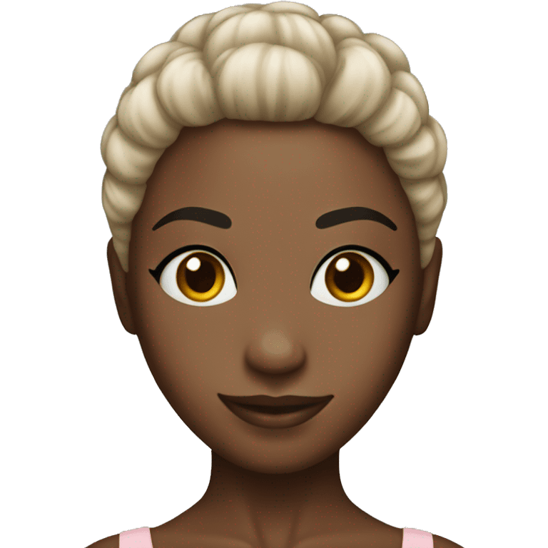 black ballerina  emoji