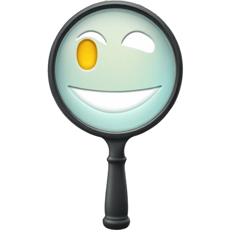 Magnifying glass emoji