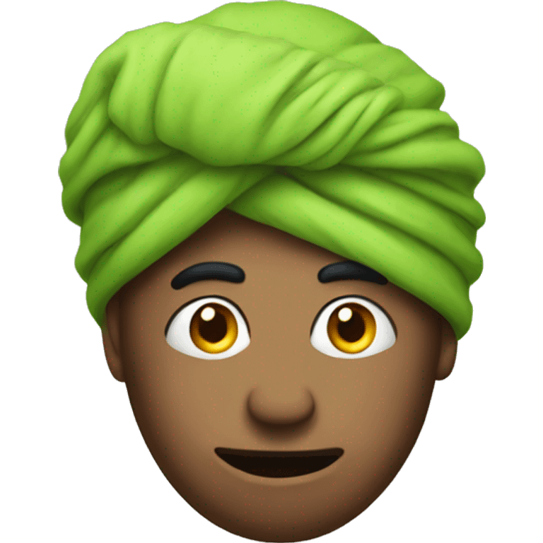 Monster wearing a turban  emoji