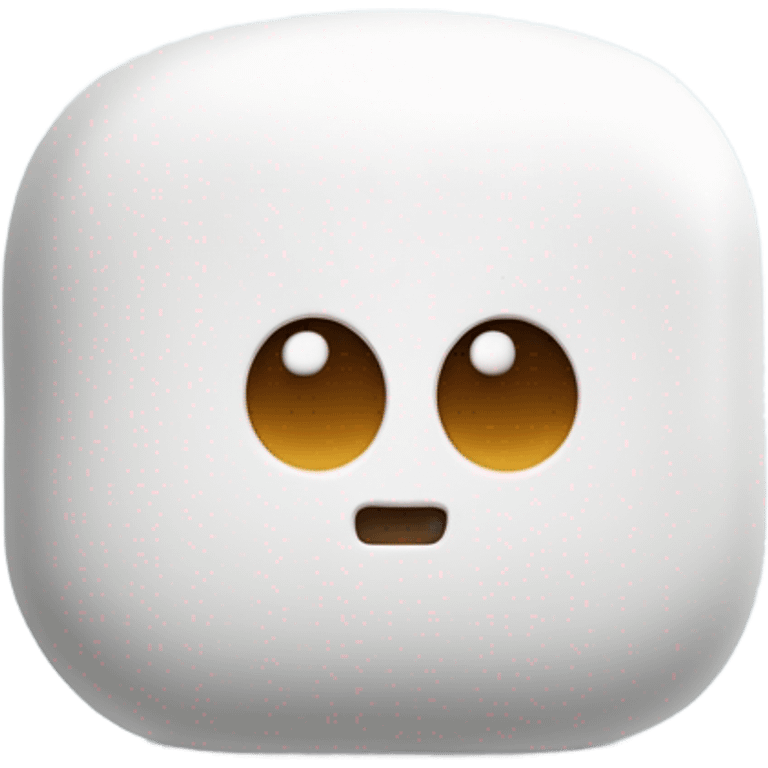 snowboard marshmallow  emoji