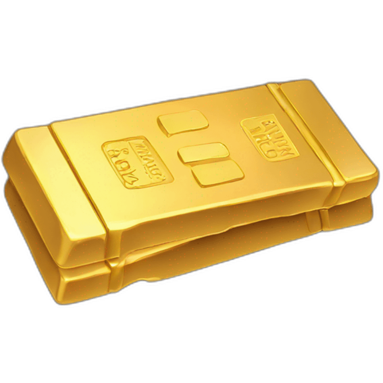 gold bars in wallet emoji