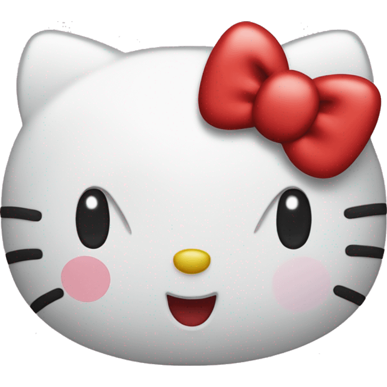 hello kitty with big lips  emoji