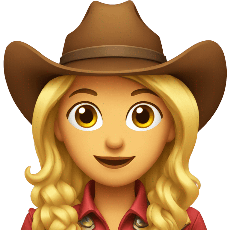 Cowgirl  emoji