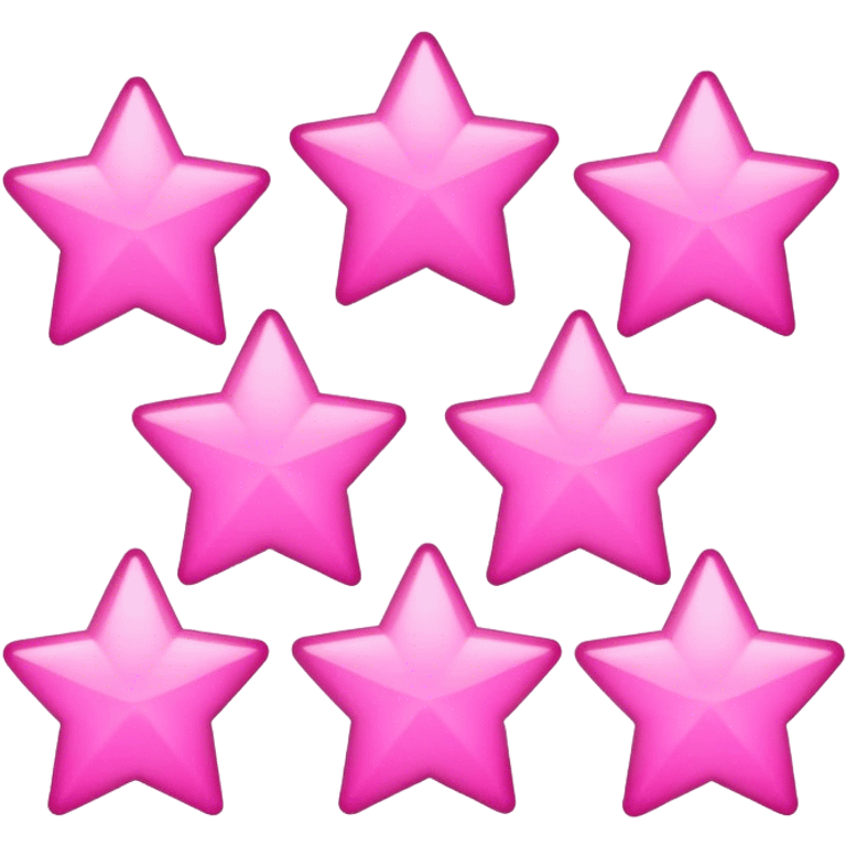 pink stars icon emoji