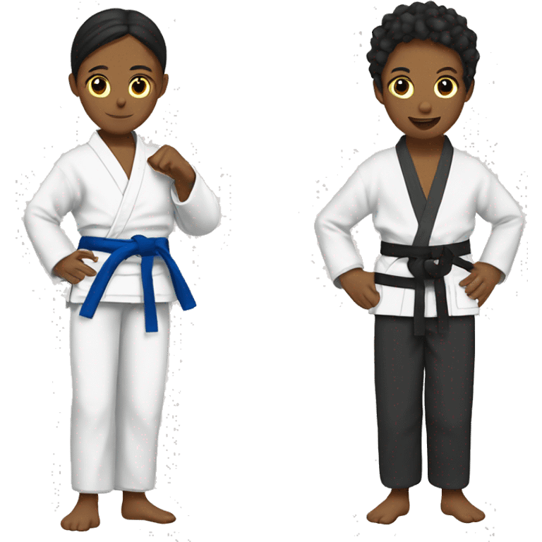 Christmas judo femail emoji