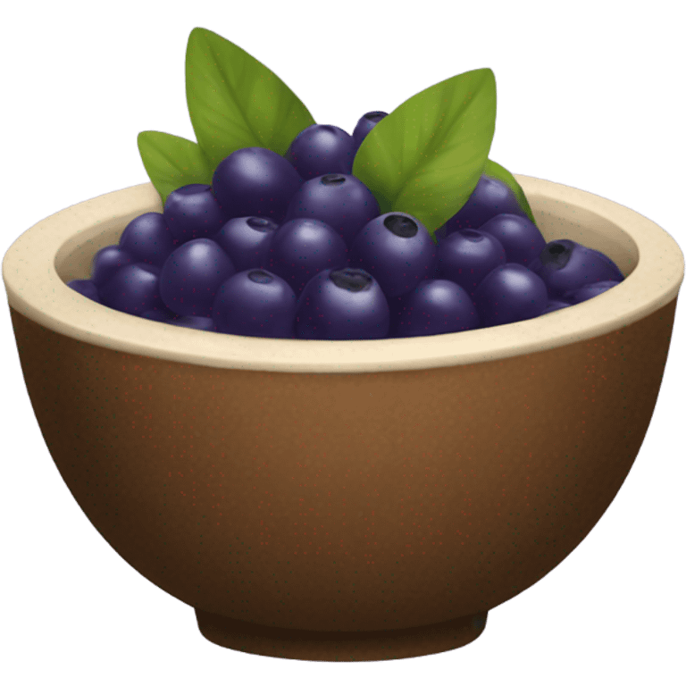 Açaí bowl emoji