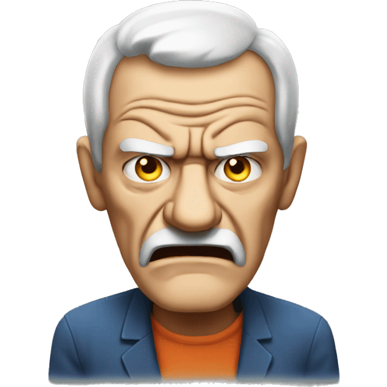 angry old man emoji