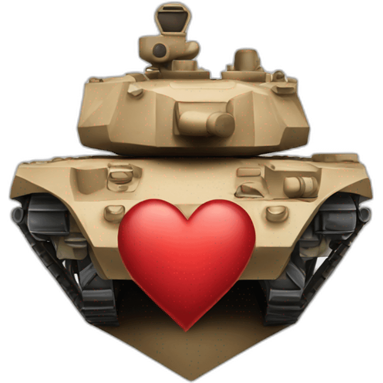 heart shaped tank emoji