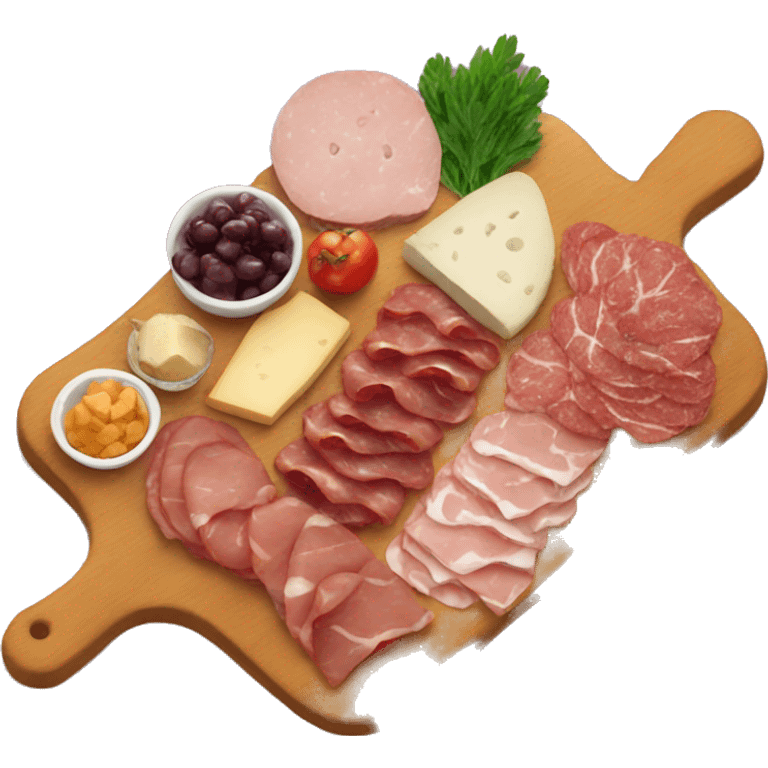 Charcuterie board  emoji