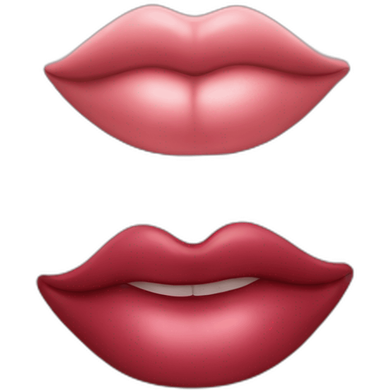 Lip kiss emoji