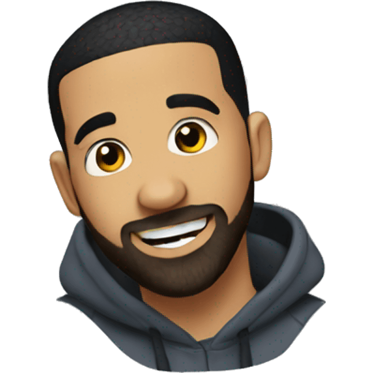 Drake being silly emoji