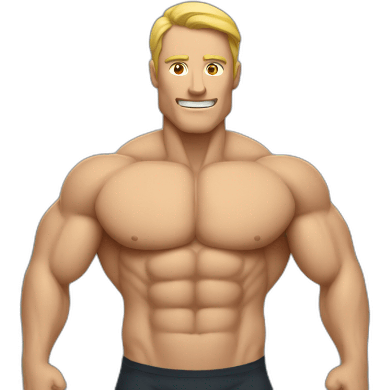 Haltère de musculation  emoji