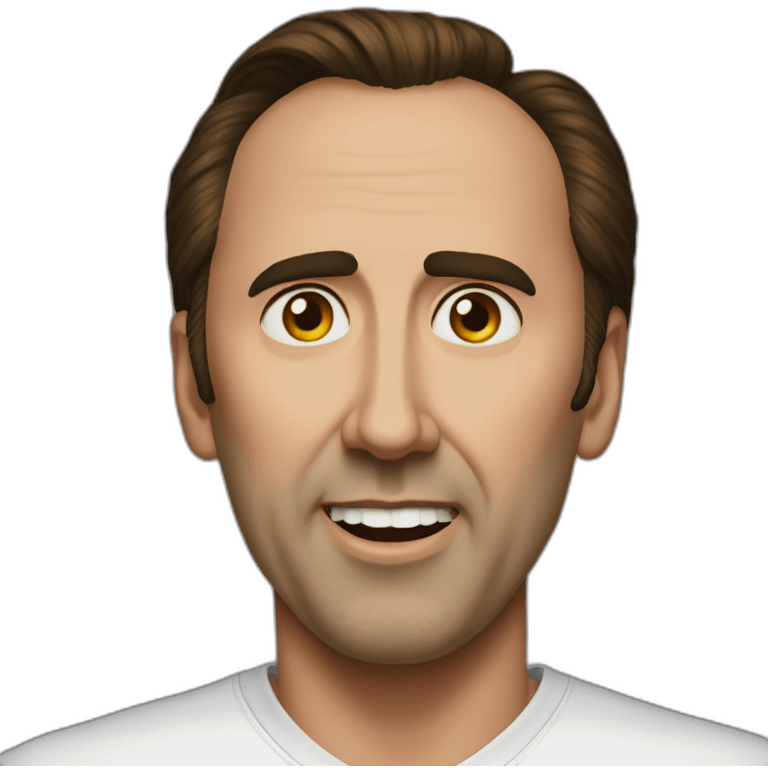 nicolas cage emoji