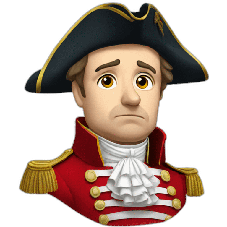 Napoleon sad emoji