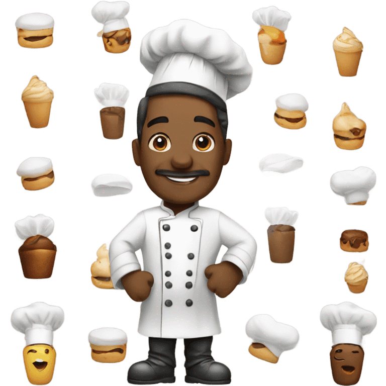 Chefs of PASTRY emoji