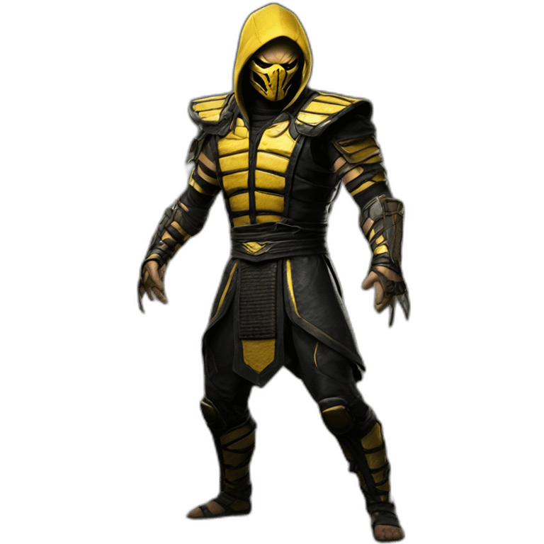 Scorpion mortal kombat emoji