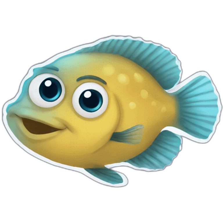 Flounder emoji