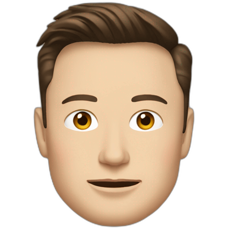 Elon Musk Tesla emoji