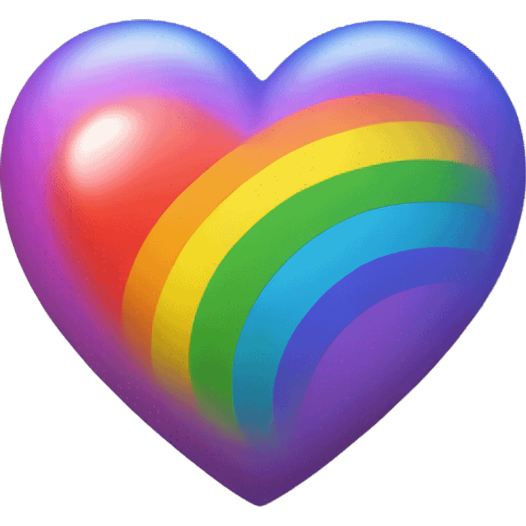 rainbow heart emoji