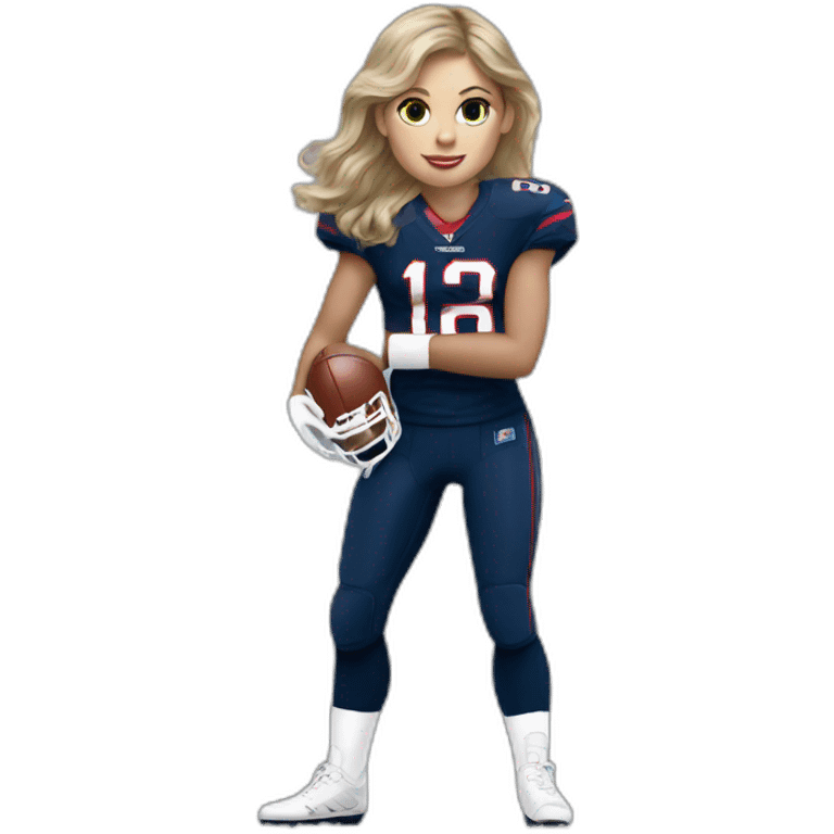 taylor swift as a nfl player emoji